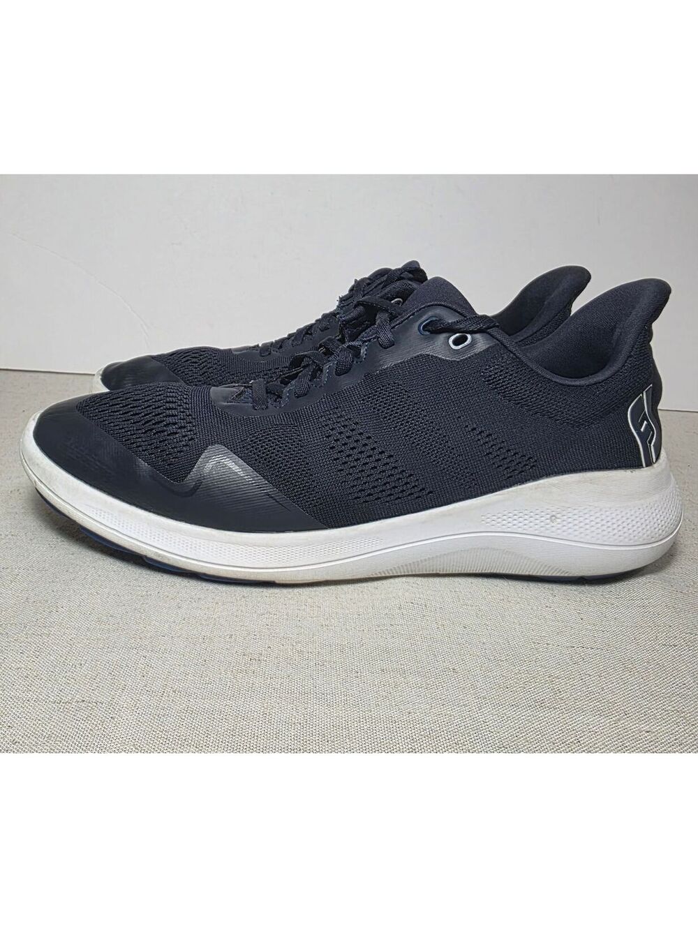 FootJoy Flex Men's Golf Shoes Size 10 Navy Blue Athletic Spikeless FJ
